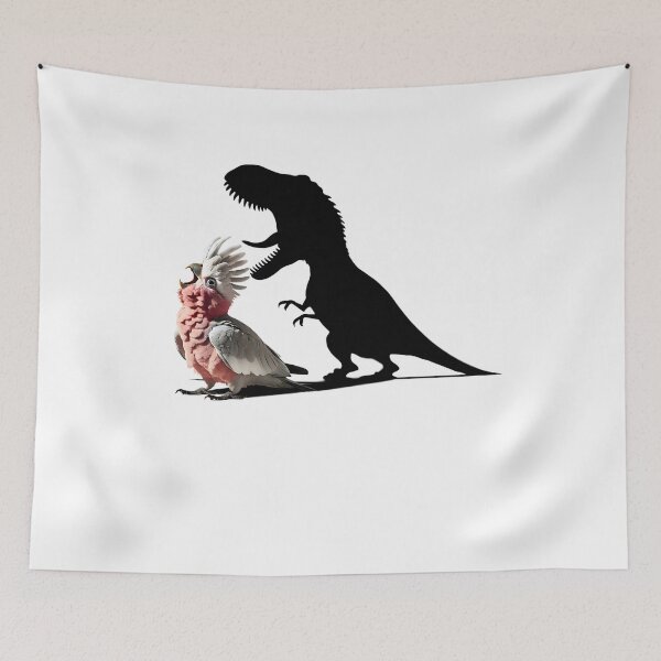 Item preview, Funny Screaming Cockatoo Galah Parrot Dinosaur Lover Meme designed and sold by Kimberley King Art  King Art.