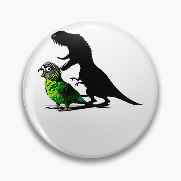 Item preview, Funny Screaming Dusky Conure Parrot Dinosaur Lover Meme designed and sold by Kimberley King Art  King Art.