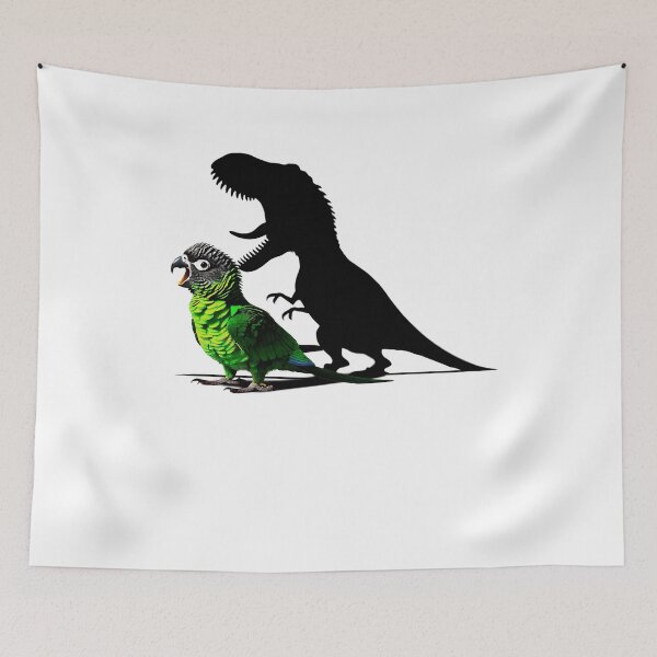 Item preview, Funny Screaming Dusky Conure Parrot Dinosaur Lover Meme designed and sold by Kimberley King Art  King Art.