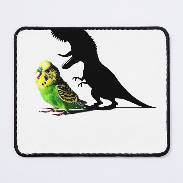 Item preview, Funny Screaming Green Budgerigar Parrot Dinosaur Lover Meme designed and sold by Kimberley King Art  King Art.