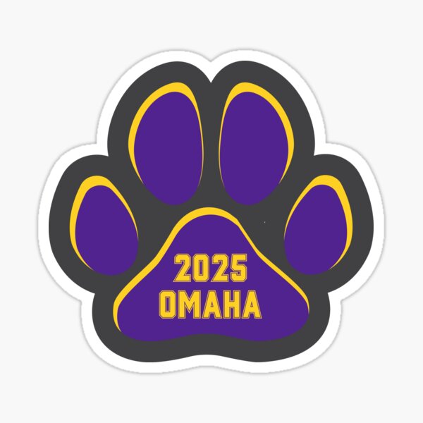 Item preview, Tiger Baseball in OMAHA, College World Series 2025 designed and sold by TheLaughingDeer.