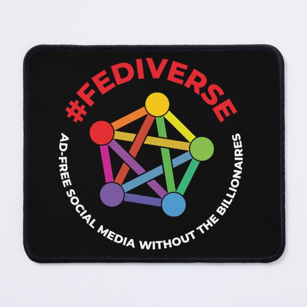 Item preview, Fediverse Ad-Free Social Media designed and sold by Artcop's T-Shirt Emporium.