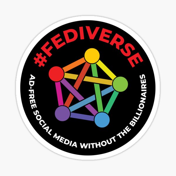 Item preview, Fediverse Ad-Free Social Media designed and sold by Artcop's T-Shirt Emporium.