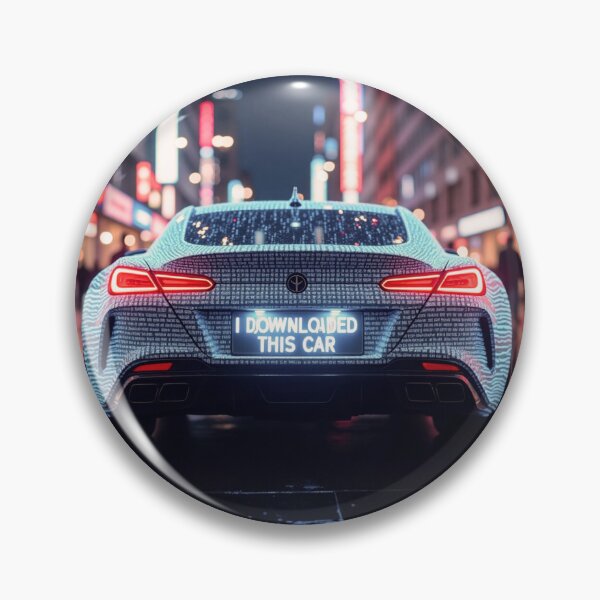 Item preview, I Downloaded This Car - Bumper Sticker  designed and sold by Rima-Store-19.