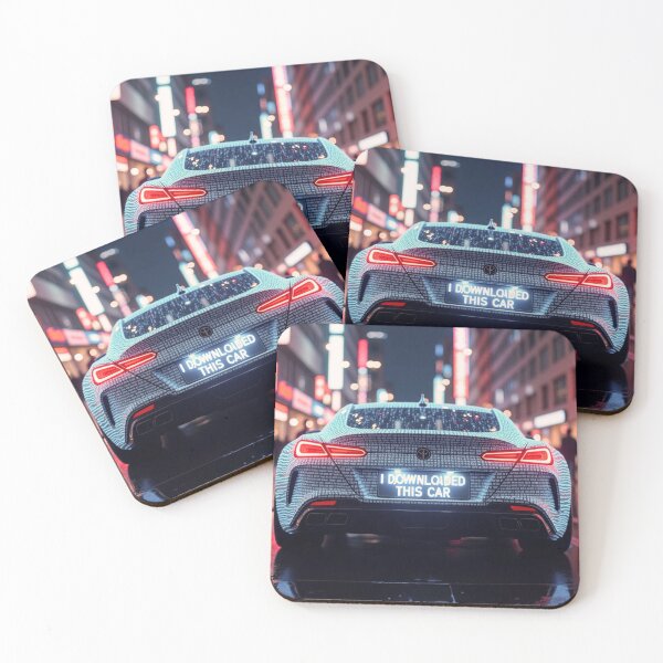 Item preview, I Downloaded This Car - Bumper Sticker  designed and sold by Rima-Store-19.
