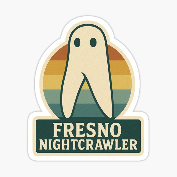Item preview, Retro Fresno Nightcrawler  designed and sold by Abnormal Apparel.
