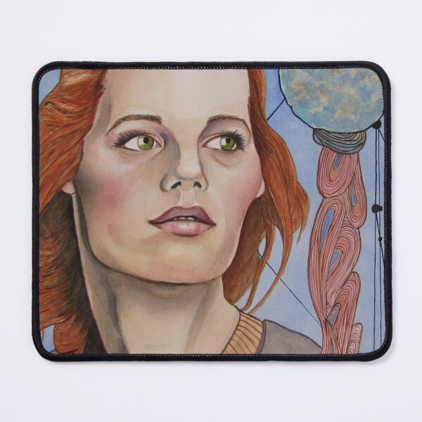 Item preview, Distraction till the grave comes calling. Watercolor on 50.8x35.5cm paper. designed and sold by crowleyronan123.