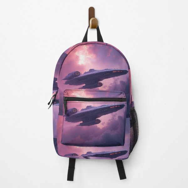 Item preview, Twilight Carrier – Starship Above the Nebula designed and sold by shaynetwright.