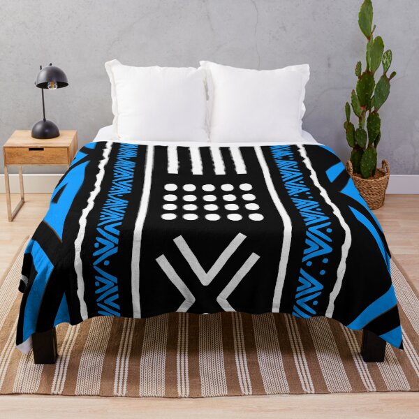 Item preview, Pretty Blue African Design designed and sold by funkyvibes.
