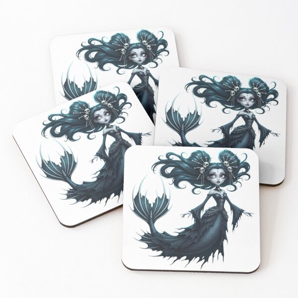 Item preview, Gothic Mermaid | Enchantingly Dark and Mythical Ocean-Inspired Graphic designed and sold by Tw1nsAIArt.