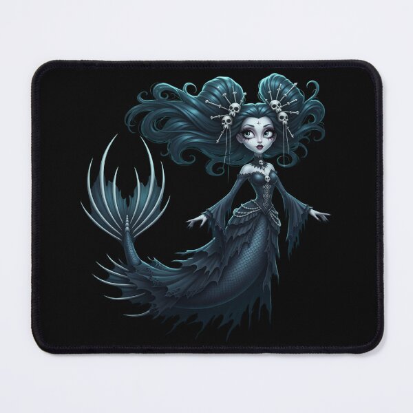 Item preview, Gothic Mermaid | Enchantingly Dark and Mythical Ocean-Inspired Graphic designed and sold by Tw1nsAIArt.