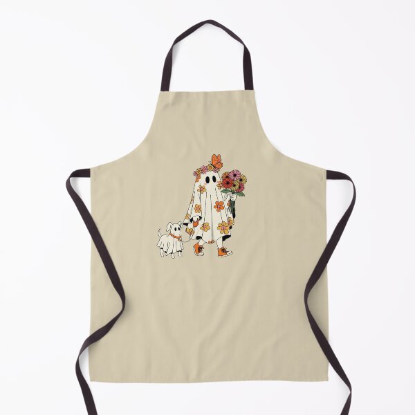 Item preview, Cute retro ghost with dog designed and sold by FatBirdie.