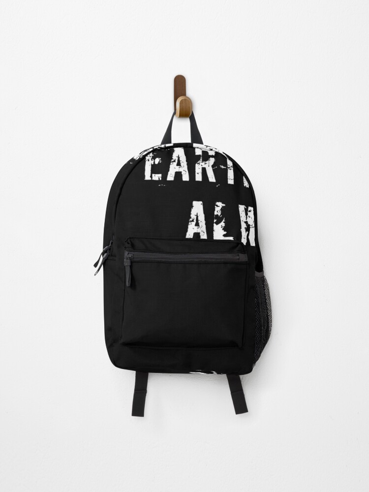 Thumbnail 1 of 3, Backpack, Earth First. Always. designed and sold by Ninjacatoff.