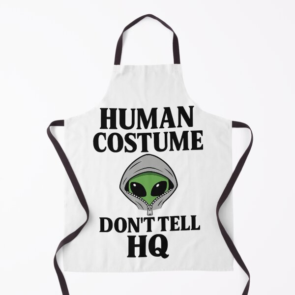 Item preview, Disfraz humano – Camiseta de extraterrestre "Don't Tell HQ" designed and sold by Edward Shepherd.