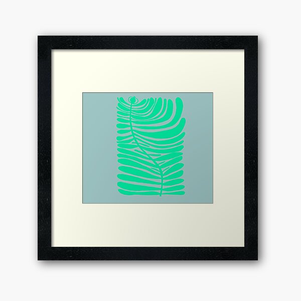 Item preview, Abstract botanical flower designs designed and sold by MollyMacLiving.