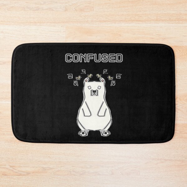Item preview, Confused Polar Bear designed and sold by HugSomeNettles.