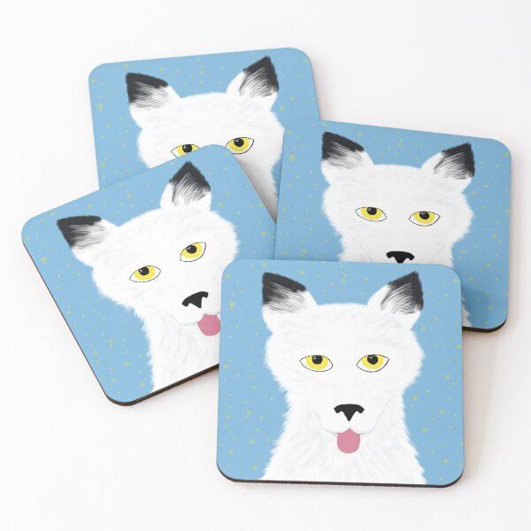 Item preview, Young Asantra in Wolf Form with Stars designed and sold by priesterjen.