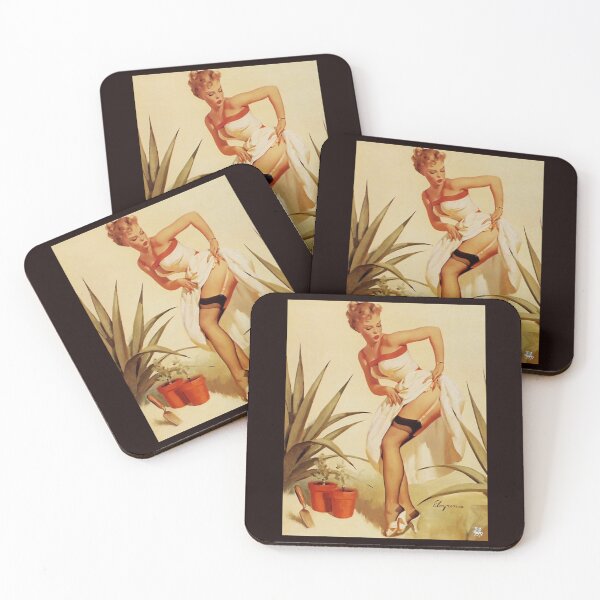 Item preview, Green Thumb Pinup: Vintage Charm in the Secret Garden designed and sold by VintageManiac.