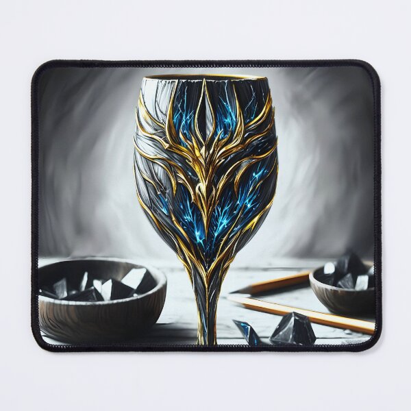 Item preview, Kintsugi Wine Glass, Ai Generated Art  designed and sold by ACC .