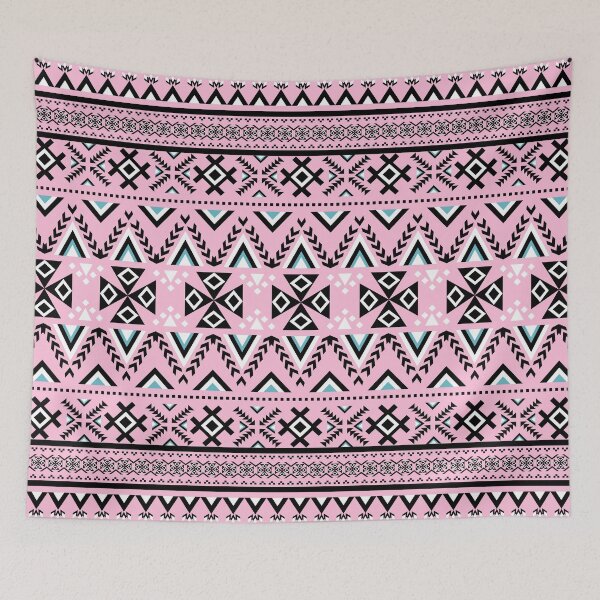 Item preview, Pink Tribal Geometric Ethnic Pattern Design designed and sold by MNX.