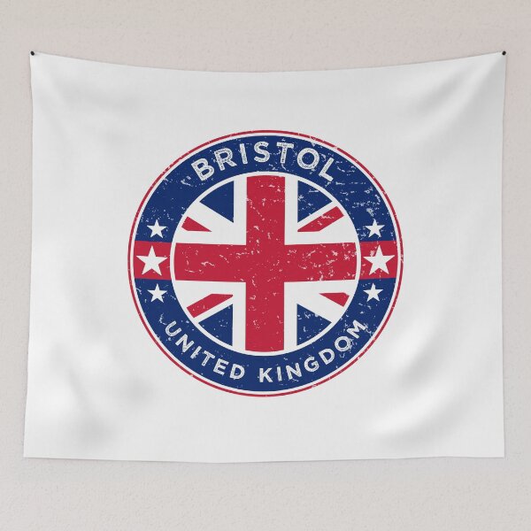 Item preview, Bristol UK Union Jack Creative City designed and sold by ArtByKatti.