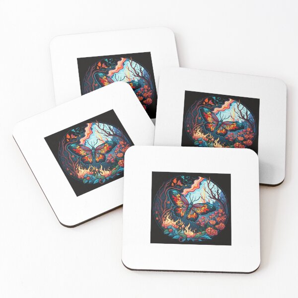 Item preview, Butterfly in garden on fire designed and sold by Knightmair71.