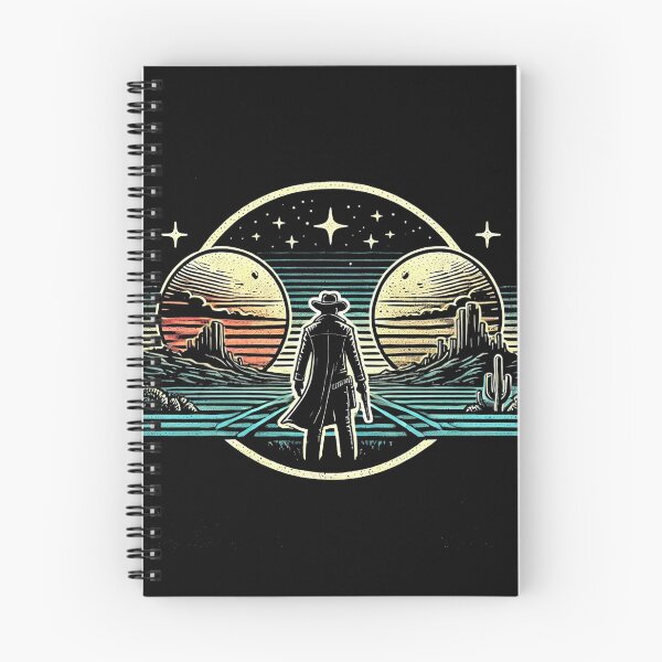 Item preview, Cool Retro Sci-Fi Cowboy designed and sold by Jcat7.