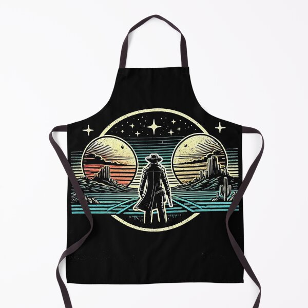 Item preview, Cool Retro Sci-Fi Cowboy designed and sold by Jcat7.