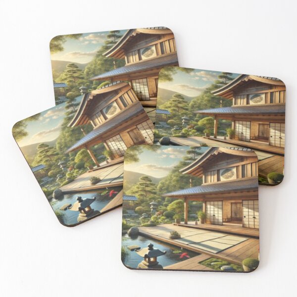 Item preview, Traditional Japanese House / 日本の伝統家屋 designed and sold by SakuraJigsaw.