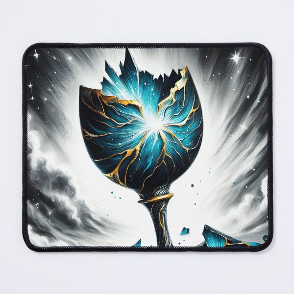 Item preview, Kintsugi Wine Glass, Ai Generated Art  designed and sold by ACC .