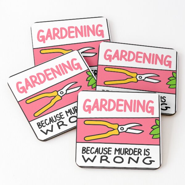 Item preview, Gardening Because Murder Is Wrong  designed and sold by TheHellSong.