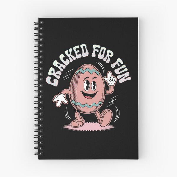 Item preview, Cracked for Fun – Dancing Egg in Retro Cartoon Style designed and sold by Taans-Creation.