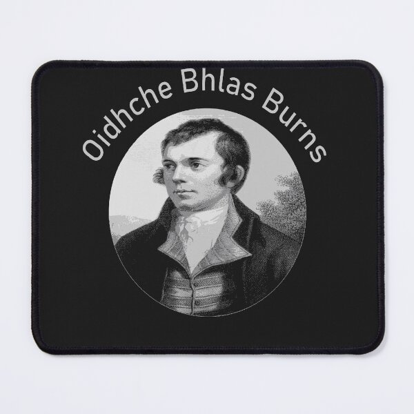 Item preview, Robbie Burns - Oidhche Bhlas Burns Gaelic Light Grey Text  designed and sold by taiche.