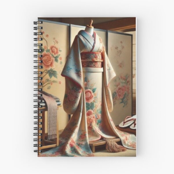 Artikelvorschau, Weißer Kimono entworfen und verkauft von SakuraJigsaw.