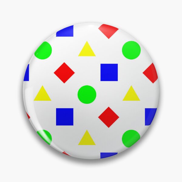Item preview, Vibrant Geometric Shapes Pattern – Bold & Playful Design designed and sold by DLawsonDesigns.