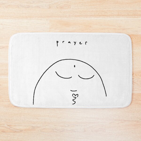 Item preview, Prayer – Quiet Minimalist Devotion in Line Art designed and sold by TheMarvies.
