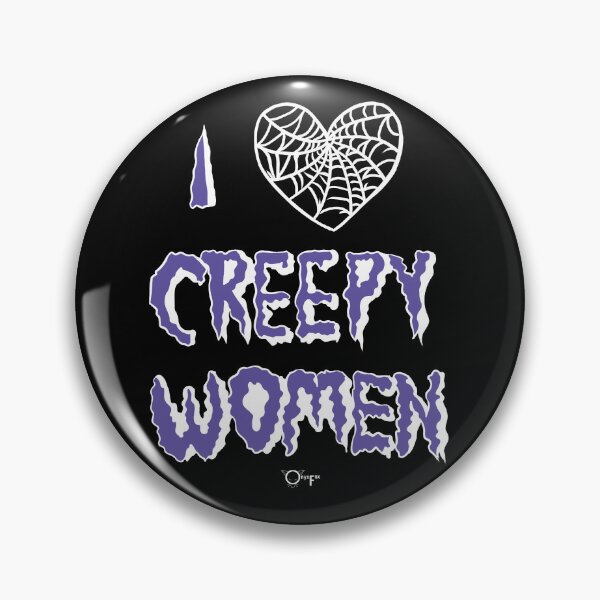 Item preview, I <3 Creepy Women designed and sold by OnyxFoxDesigns.