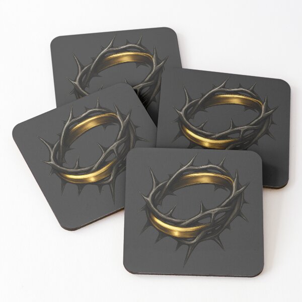 Item preview, Golden Ring Crown of Thorns designed and sold by Shoot-The-Moon.