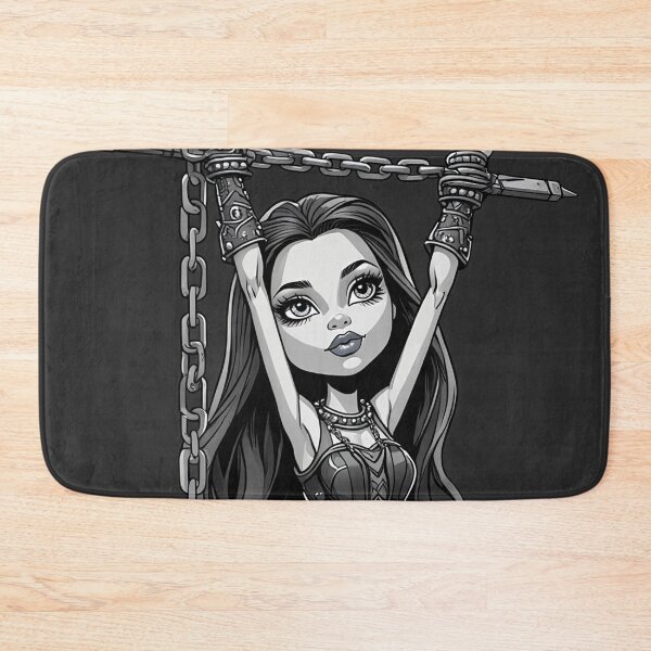 Item preview,  Chained by love - Cute Emo Goth Girl illustration designed and sold by Vintage Designs +.