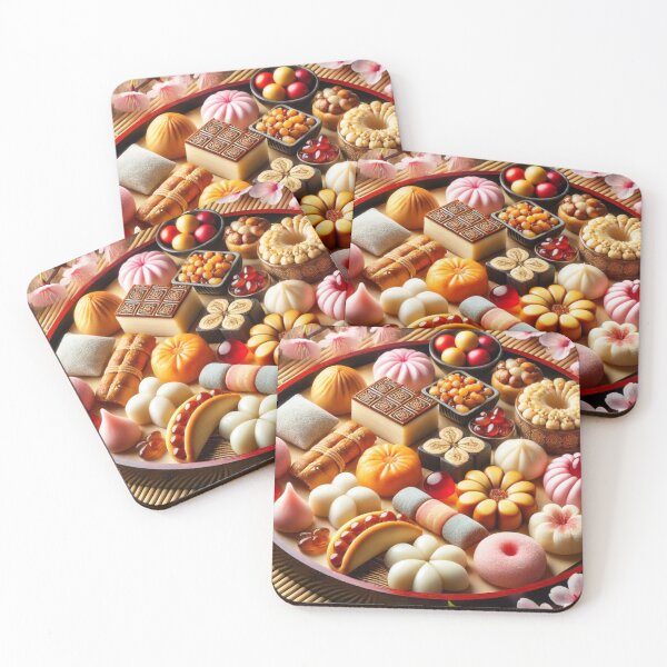 Item preview, Elegant Wagashi Selection  和菓子の雅な彩り designed and sold by SakuraJigsaw.