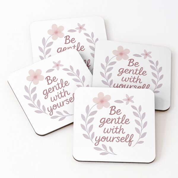 Item preview, Be Gentle With Yourself – Soft & Calm Watercolor Affirmation designed and sold by Joyloom.