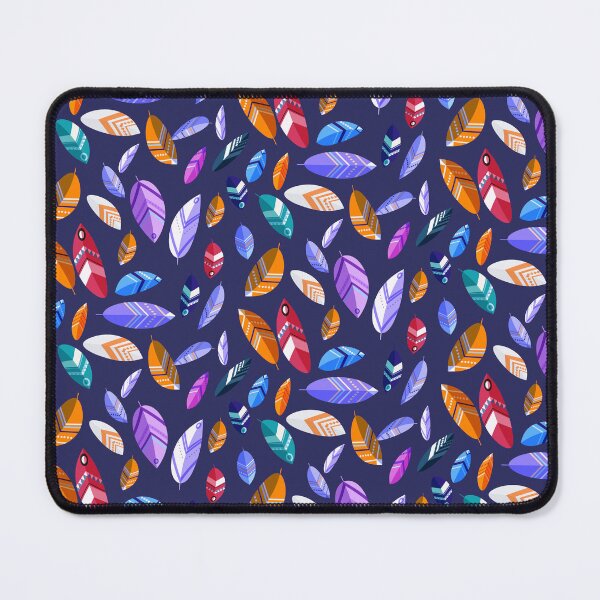 Item preview, Indian style feather pattern colorful designed and sold by Lafubinaka.