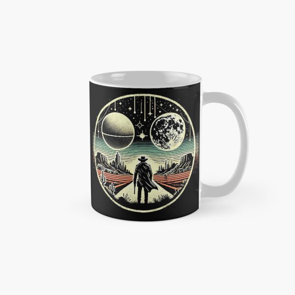 Item preview, Cool Retro Sci-Fi Cowboy designed and sold by Jcat7.