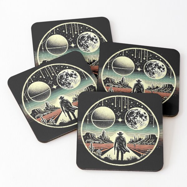 Item preview, Cool Retro Sci-Fi Cowboy designed and sold by Jcat7.