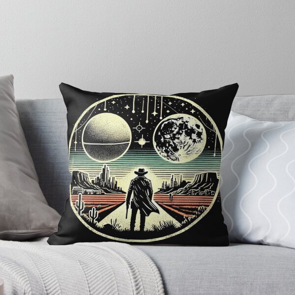 Item preview, Cool Retro Sci-Fi Cowboy designed and sold by Jcat7.