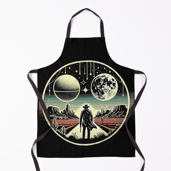 Item preview, Cool Retro Sci-Fi Cowboy designed and sold by Jcat7.