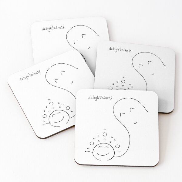 Item preview, Delightedness – Whimsical Joy in Line Form designed and sold by TheMarvies.