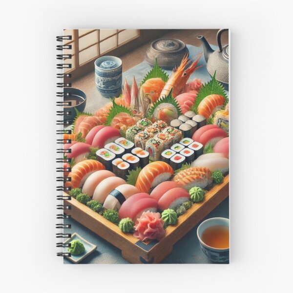 Item preview, 豪華な寿司盛り合わせ / Luxurious Sushi Platter designed and sold by SakuraJigsaw.