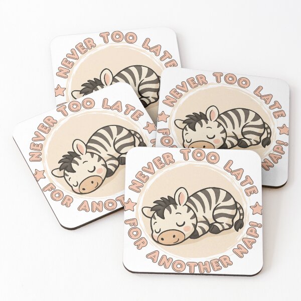 Item preview, Never Too Late For Another Nap #1 designed and sold by ZebraDuo.