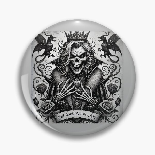 Item preview, Gothic Queen Skull Dragon designed and sold by Voodoo Store Paranormal Collections.
